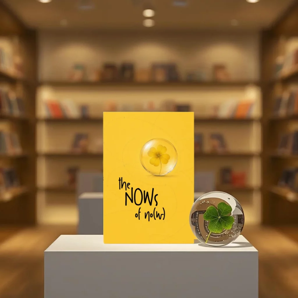 The Nows by No(w) by Pa3 in a bookstore